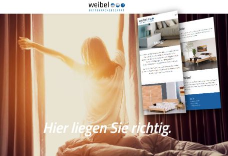 Website bettenfachgeschaeft.ch