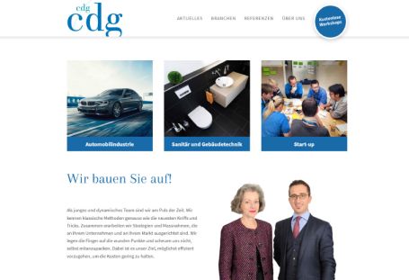 Website cdg-beratungen.ch