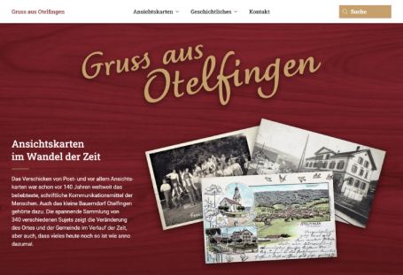 Screenshot Website otelfingen-ansichtskarten.ch