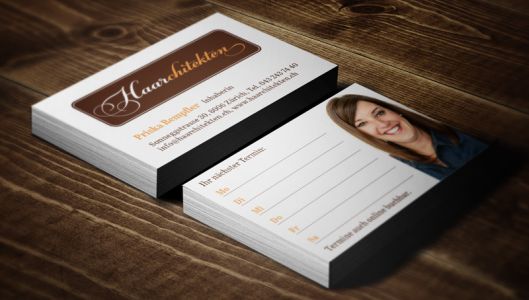 Portfolio Beispiel Visitenkarte