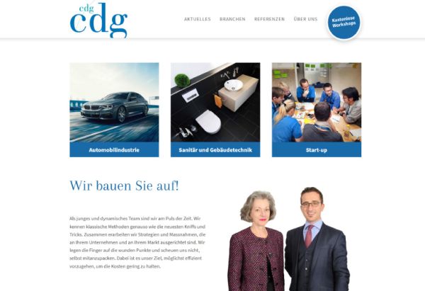 Website cdg-beratungen.ch