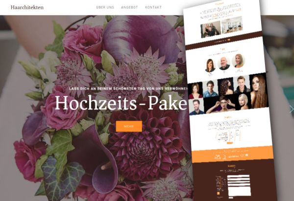 Website haarchitekten.ch